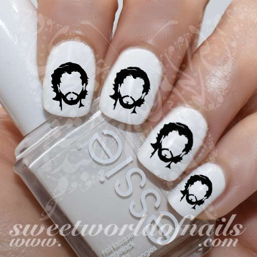 Game of Thrones Art Nail Jon Snow Water Decals