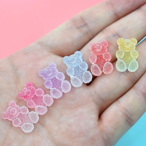 Candy Gummy Bear Resin 3D Nail Art