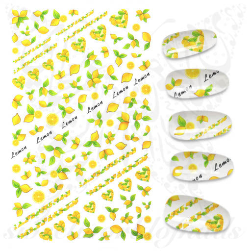 Lemon Nail art Nail Stickers
