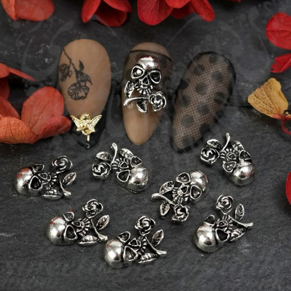 Nail Art Rhinestones,3D Nail Gems Nail Charms for Nail Design Nail Art  Supplies - style 5 