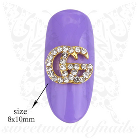 3D Luxe Nail Art Charms Rhinestones / 2pcs