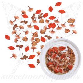 Autumn Leaves Nail Art Thin 3d Nail Art Decoration