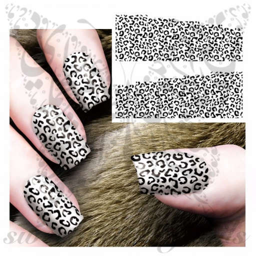 47 Beautiful Nail Art Designs & Ideas : Leopard print nails