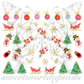 Christmas Nail Art Stickers
