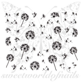 Dandelion Nail Art Dandelions Nail Stickers