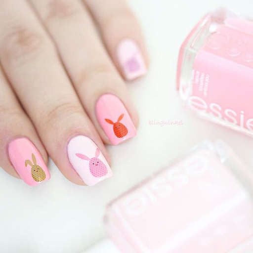 Stickers Nail Art Rabbit, Nail Art Stickers Bunnies