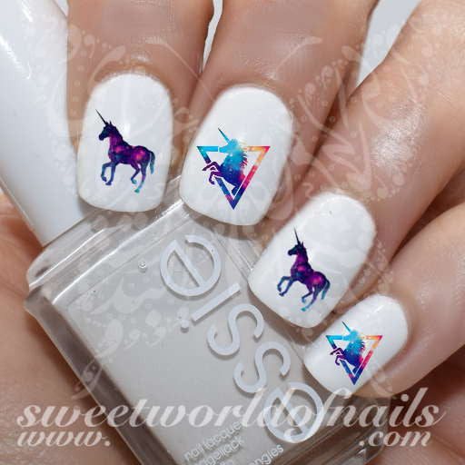 The Call Of Beauty: Nail Art of the Day: Unicorn Nails