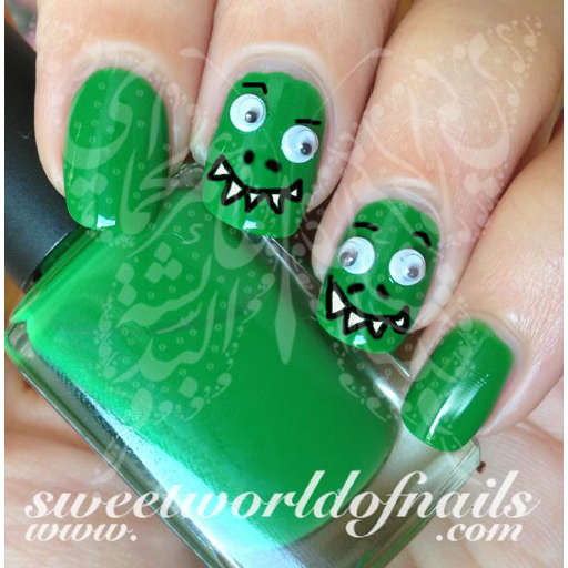 Halloween Nail Art Mini Googly Eyes Nail Decoration / 20pcs