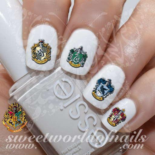 Harry Potter themed nails inspired by the new cover art released this  summer : r/RedditLaqueristas