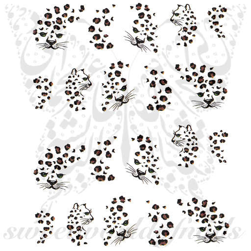 Leopard Nail Art Leopard Print Nail Water Decals Water Slides