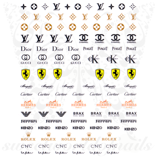 Mix Nail Art Stickers