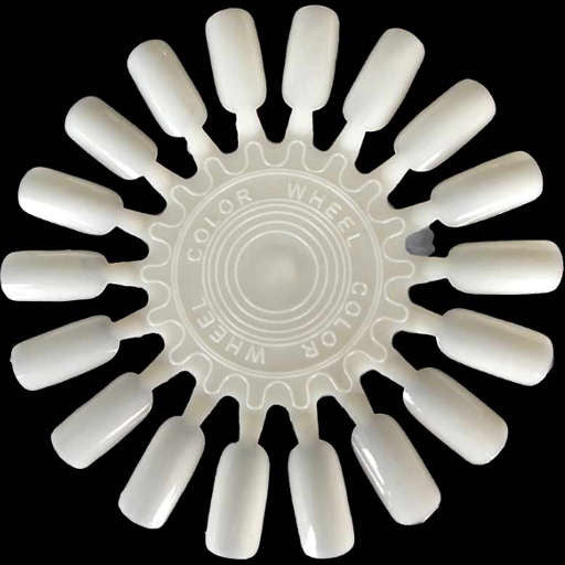 Nail Polish Color Wheel Display Practice Fake Nails Display