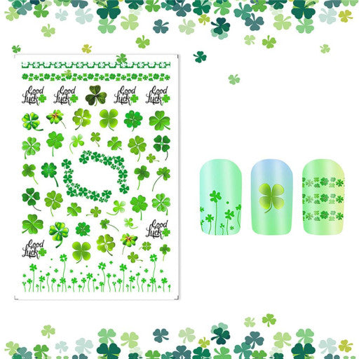 Saint Patrick´s Day Nail Art Nail Stickers