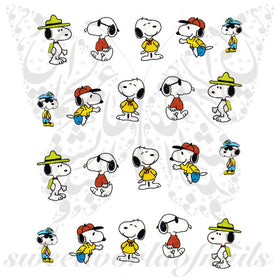 Snoopy Nail Art Water Decals