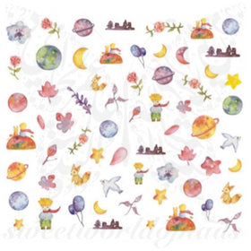 The Little Prince Nail Art water decals