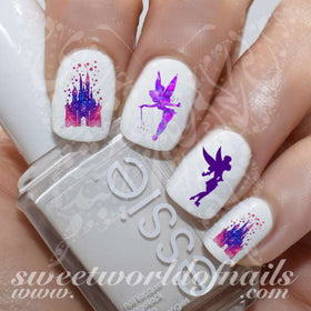 Tinker Bell Nail Water Decals