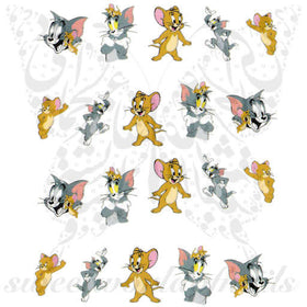 Tom and Jerry Nail Art Nail Water Decals Water Slides