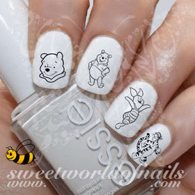Winnie the Pooh Nail Art Decals