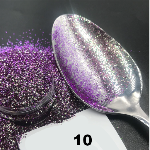 Chameleon Hexagon Color Shift Nail Glitter 
