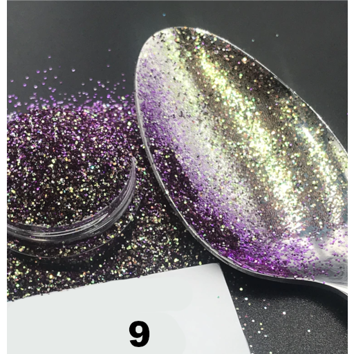 Chameleon Hexagon Color Shift Nail Glitter 