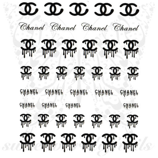 ATL- Chanel Nail Art Stickers | #3-6-3