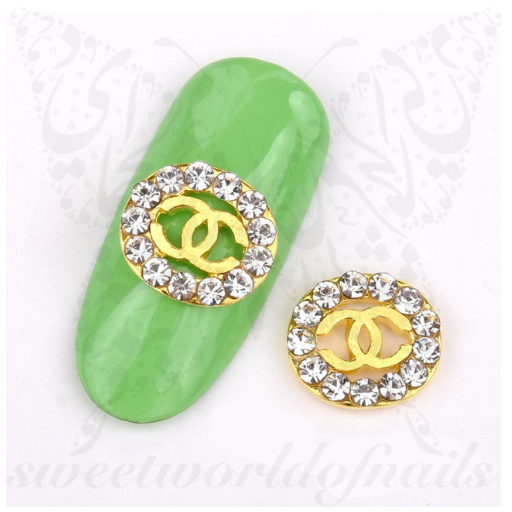3D Luxe Nail Art Charms Rhinestones / 2pcs