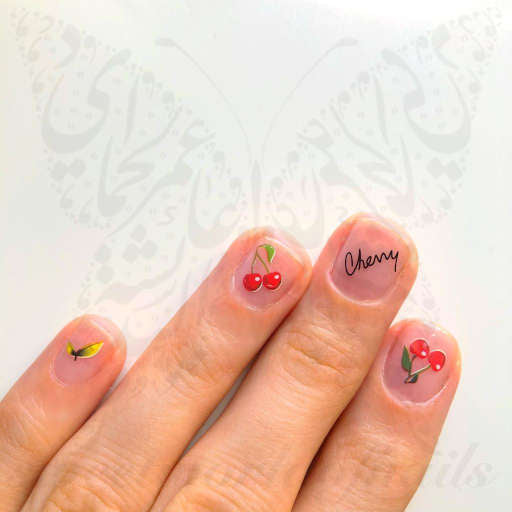 Cherry Nail Art Cherries Nail Water Decals