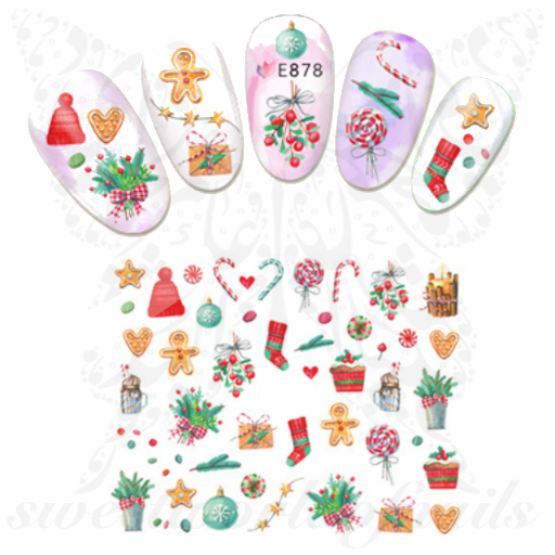 Christmas Nails Collection Stickers