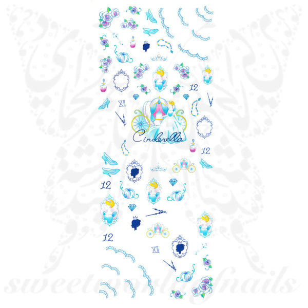 Copy of Minnie Mickey Nail Art Water Decals