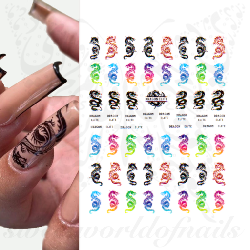 Dragon Nail Art  Nail Stickers