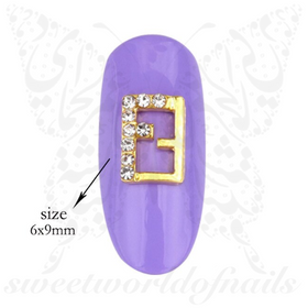 3D Luxe Nail Art Charms Rhinestones / 2pcs