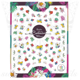 Floral Nail Art Spring Summer Flower Stickers