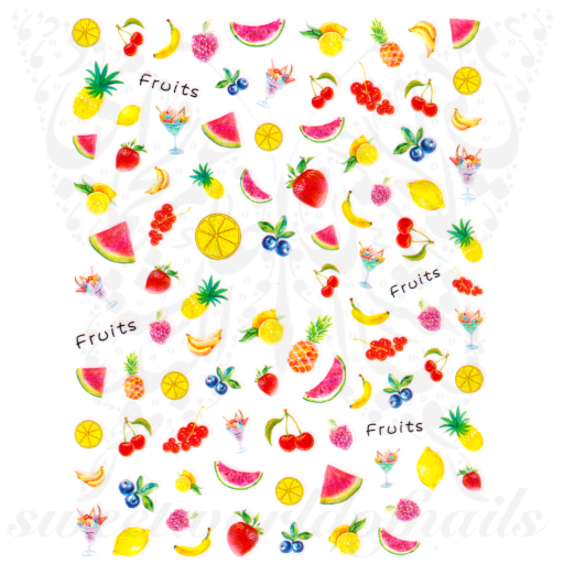 Fruit Nail Art Nail Art Stickers