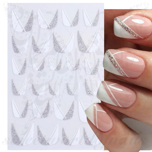 french nails art