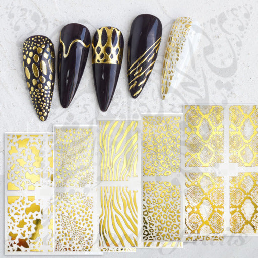 18 cheetah print nails that are super glamorous | Kiara Sky Professional  Nails