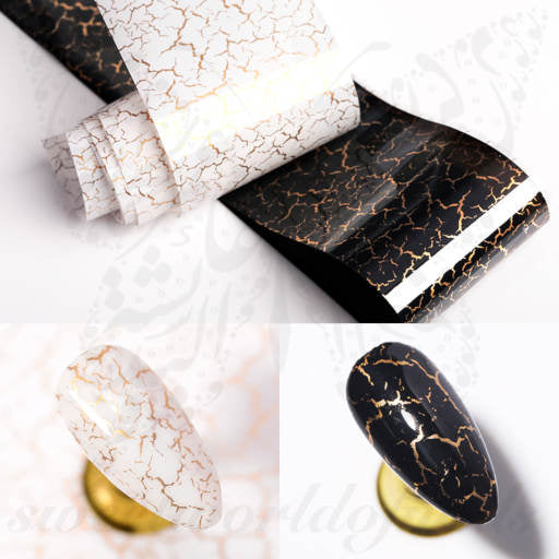 Glossy Foil Paper Nail Art Supplies Women Girls Foil - Temu United Arab  Emirates