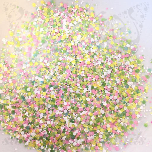 Candy Nail Art Hexagon Glitter