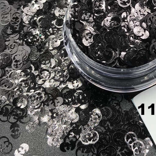 Gucci Nail Art Glitter Confetti Nail Decoration