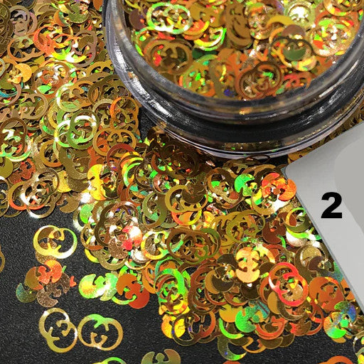 Gucci Nail Art Glitter Confetti Nail Decoration