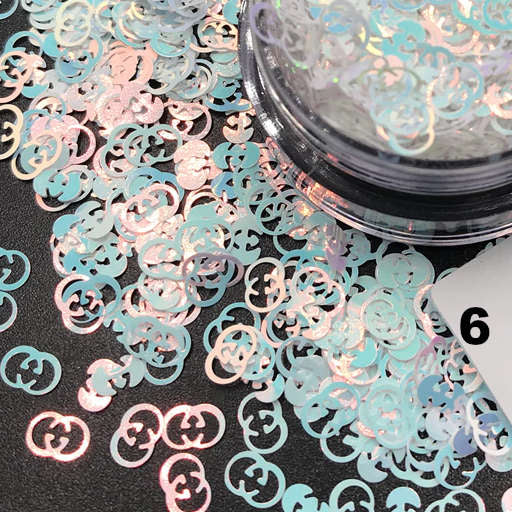 Gucci Nail Art Glitter Confetti Nail Decoration