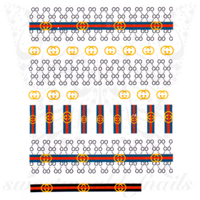 G Nail Art Stickers