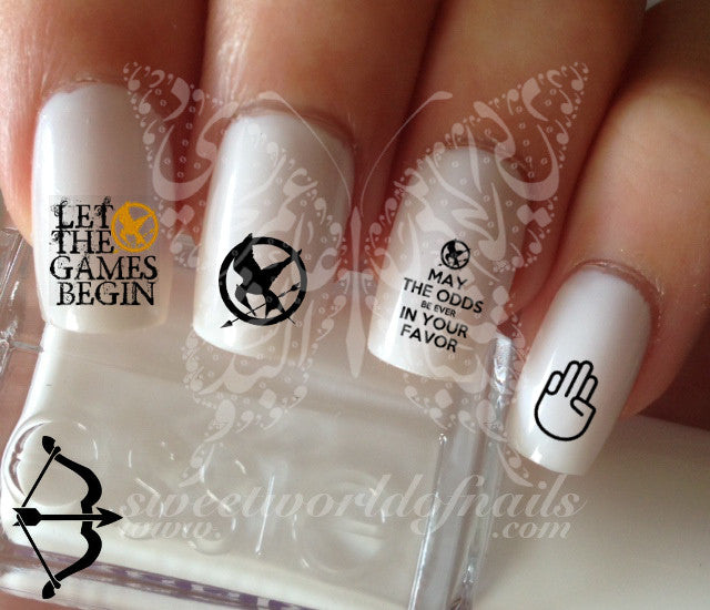 The Hunger Games water Decals Transfers Wraps