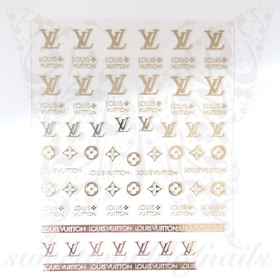 Silver Nail Art Stickers