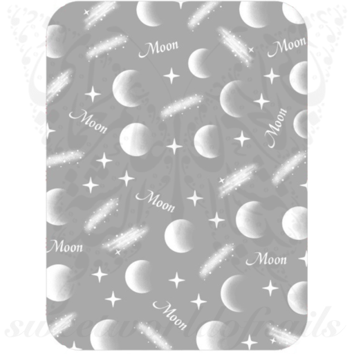 Moon Stars Nail Art Stickers