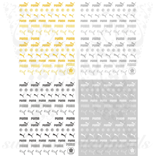 Puma Nail Art Stickers