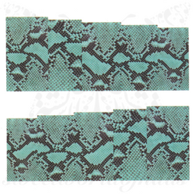 Snake Print Nail Art Full Wraps