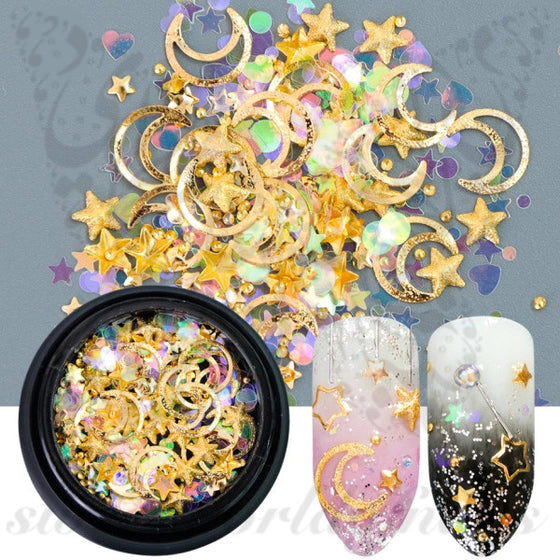 Nail Jewels 3D Nail Art Stickers Decals (Rose Gold Dreamcatchers) –  TweezerCo