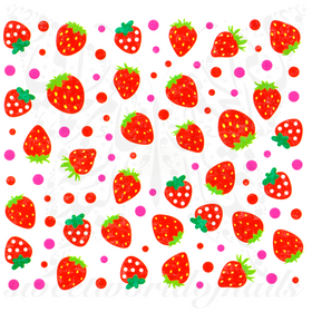 Strawberry Nail Art Nail Water Decals