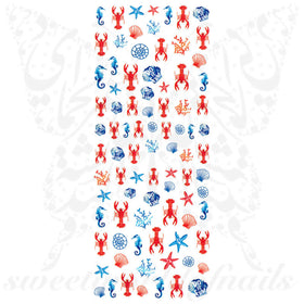 Summer Nails Sea Life Nail Art Water Decals