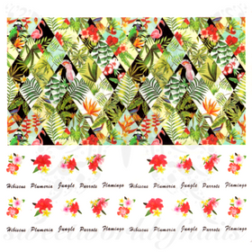 Tropical Nails Nail Water Decals